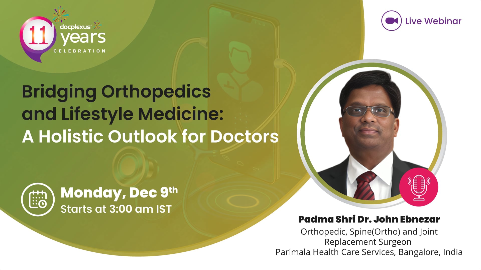 Bridging Orthopedics and Lifestyle Medicine: A Holistic Outlook for Doctors