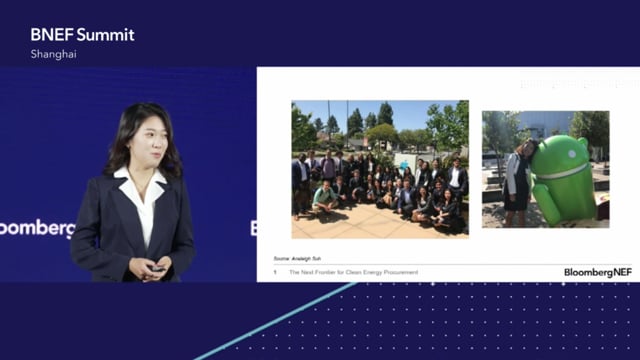 Watch "<h3 data-pm-slice="1 1 []">BNEF Talk: The Next Frontier for Clean Energy Procurement</h3>
Analeigh Suh, Korea Associate, BloombergNEF"