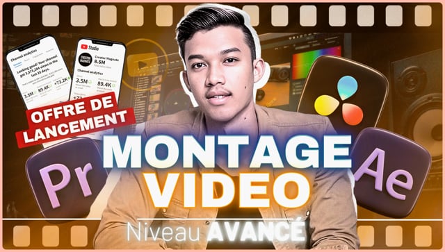 faire le montage de votre VIDÉO