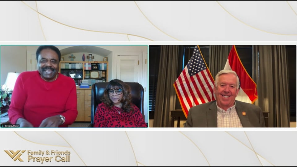 Prayer Call, December 4, 2024 - with Rochelle Calhoun and Missouri Governor Mike Parson