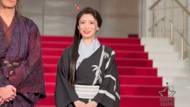 「天保十二年のシェイクスピア」開幕前日囲み会見の様子