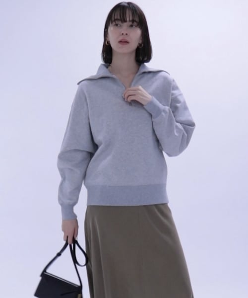 裏毛ハーフジッププルオーバー | [公式]バビロン（BABYLONE）通販