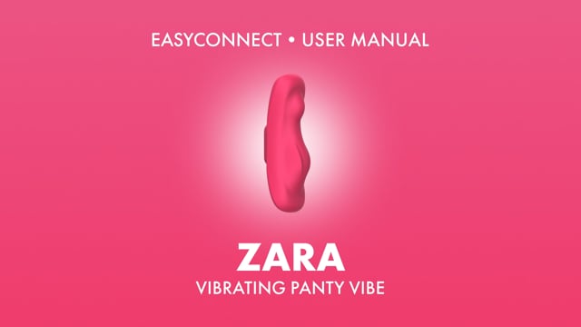 Vibrador de Cueca Zara com App EasyConnect