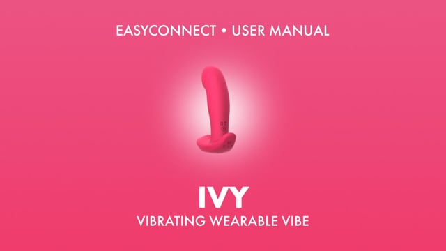 Vibrador Anal Ivy com App EasyConnect