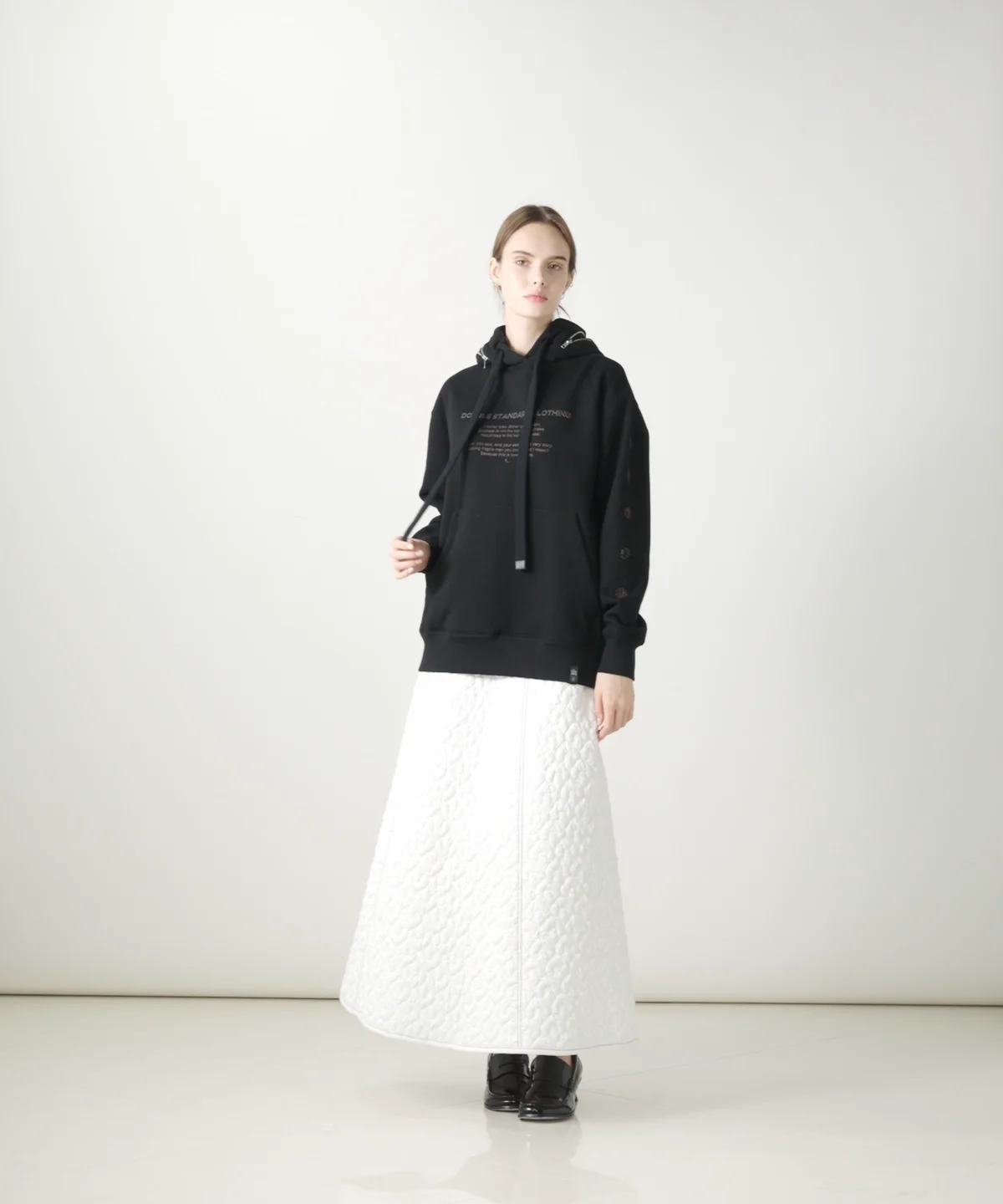 DSC / オリジナル3Dロゴ裏起毛パーカー TOPS Night STORE DSC / オリジナル3Dロゴ裏起毛パーカー TOPS Night STORE