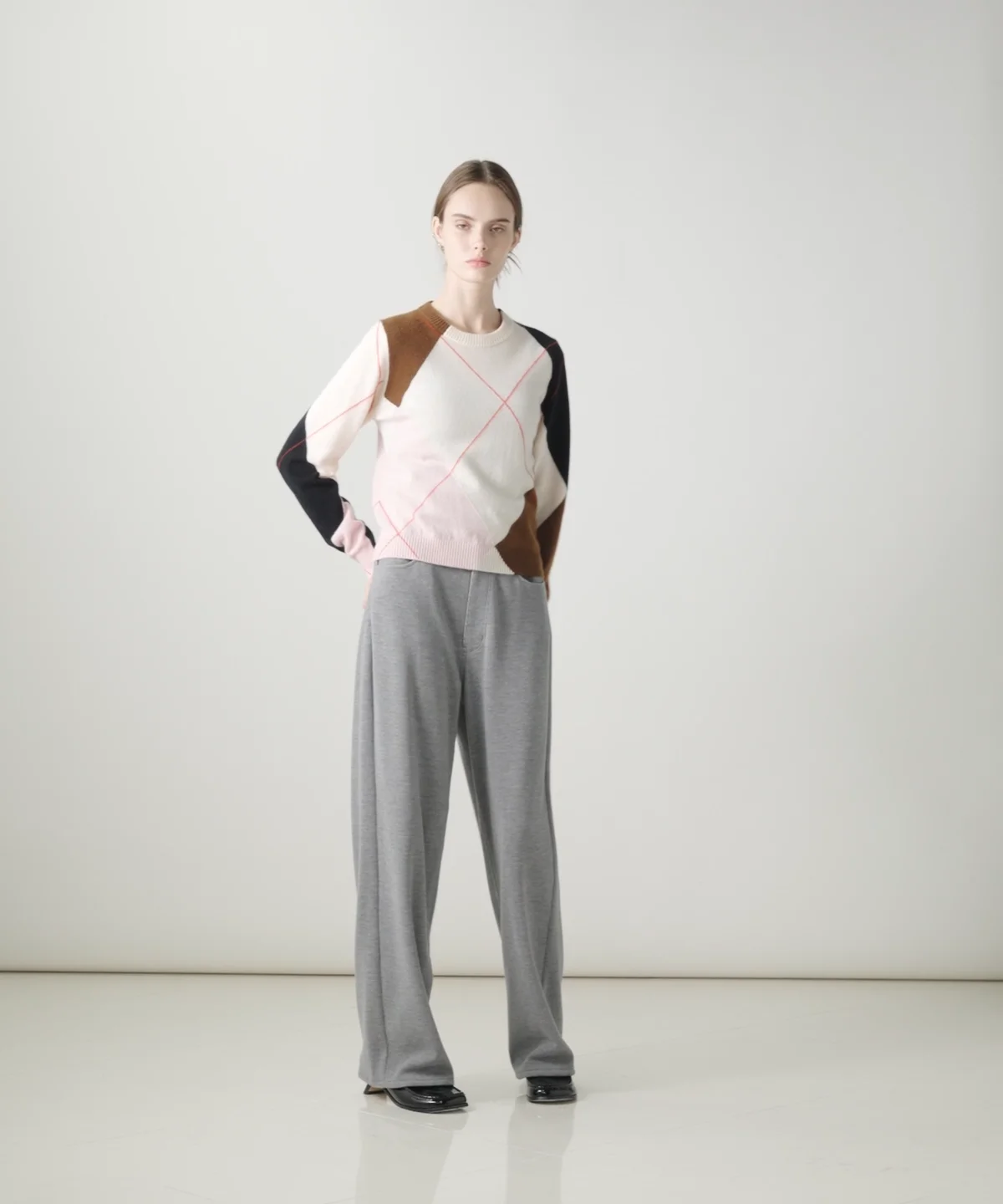 未使用】カシミヤ100% セーター 36 ダブルスタンダードクロージング  