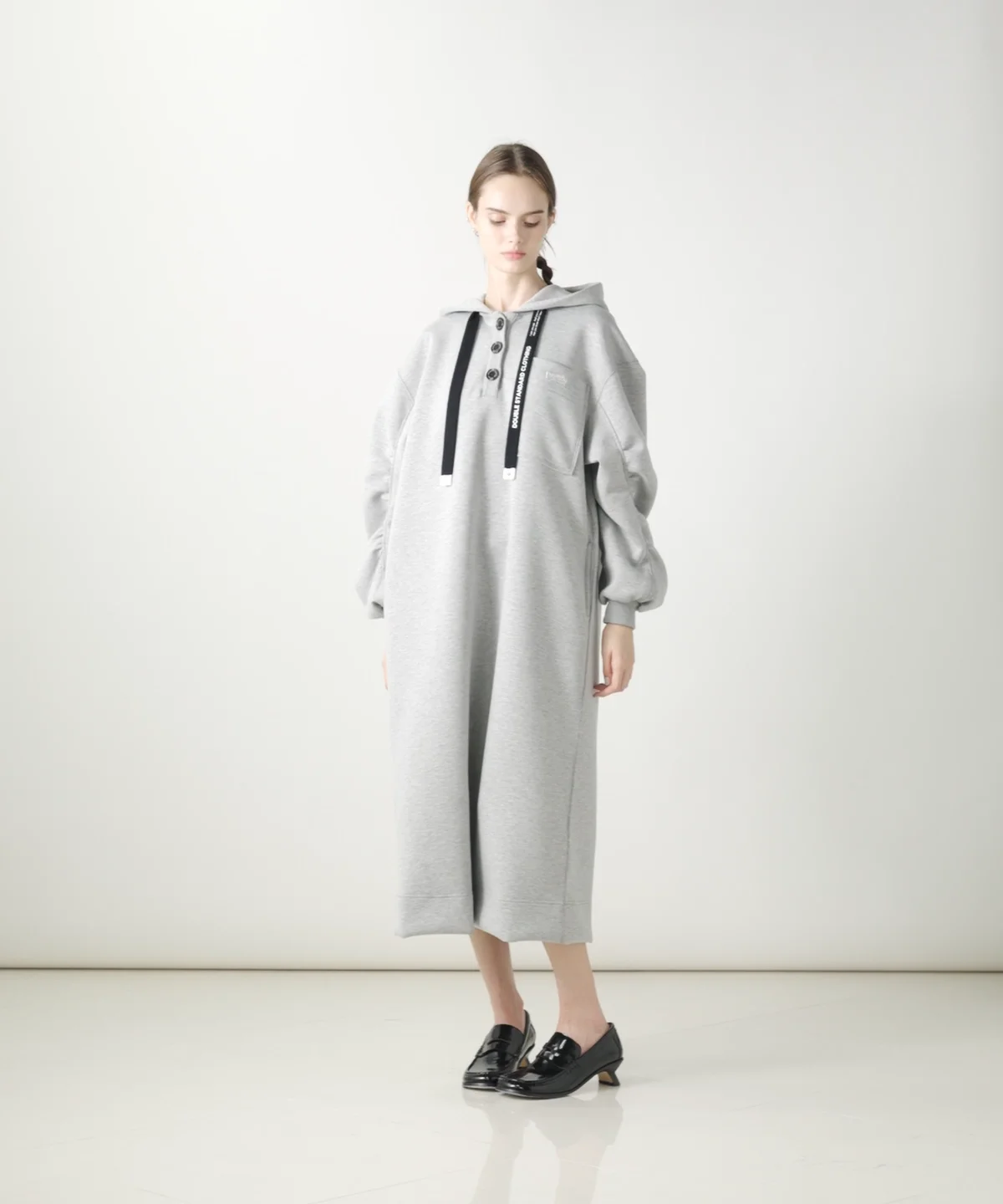 DSC / ダンボールニットフードワンピース DRESS Night STORE DSC / ダンボールニットフードワンピース DRESS Night STORE