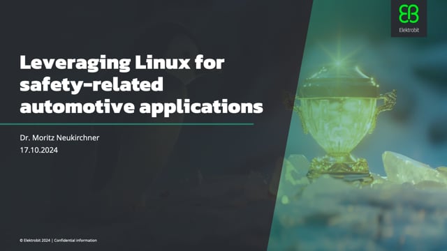 Leveraging Linux for safety-related automotive applications