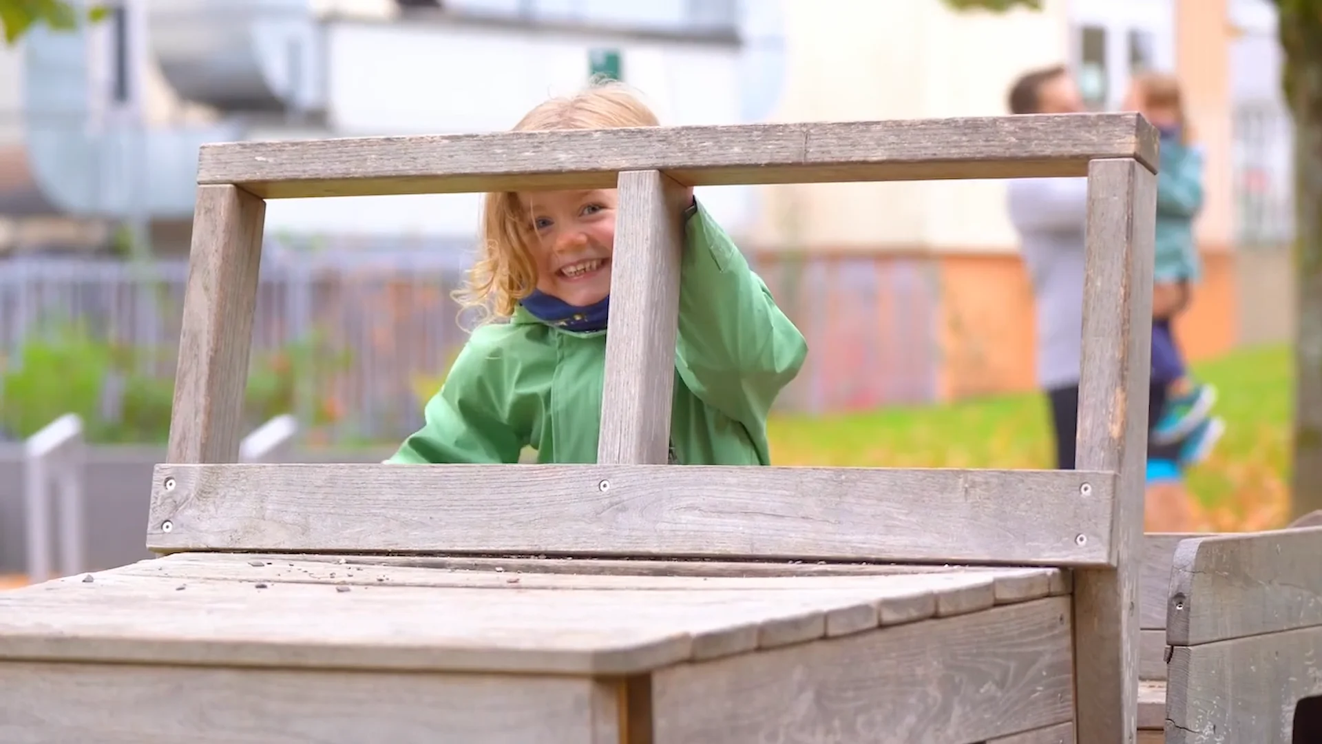 J49102 - Sustainable natural wood equipment, Themed Playground