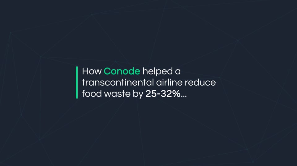 Transforming Airline Catering with Conode