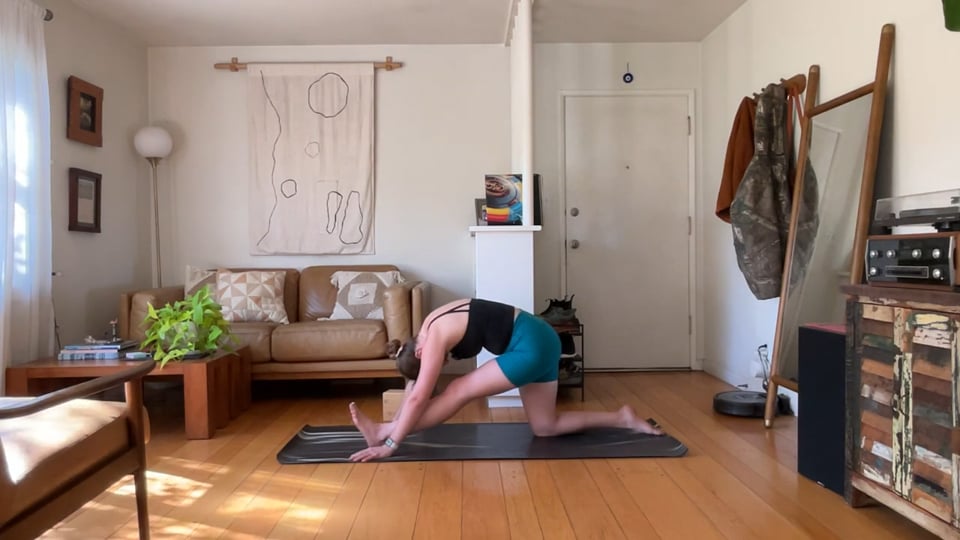 Easy, Healing, & Rejuvenating, a 20-minute gentle yoga class with Haley Havelock