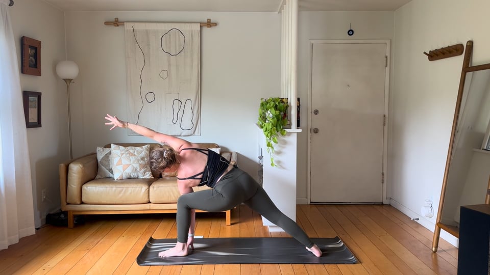 Anytime & Anywhere, a 15-minute short yoga class with Haley Havelock