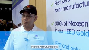 Maxeon Partner testimonial: Kahn Solar Michael Kahn