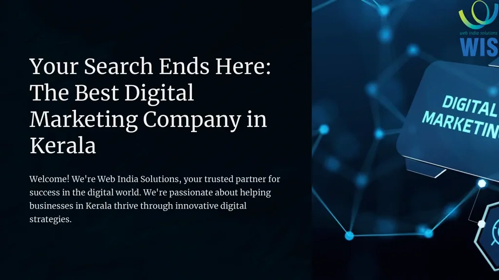 Web India Solutions - best digital marketing company in Kerala