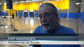 Pep Andrades busca relleu a la presidència del Club Bàsquet l'Escala