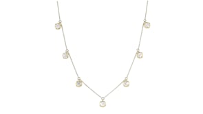 2.00 ct. t.w. Lab-Grown Diamond Station Necklace in 14kt Yellow Gold