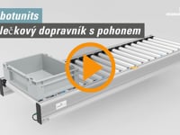 Válečkový dopravník s pohonem