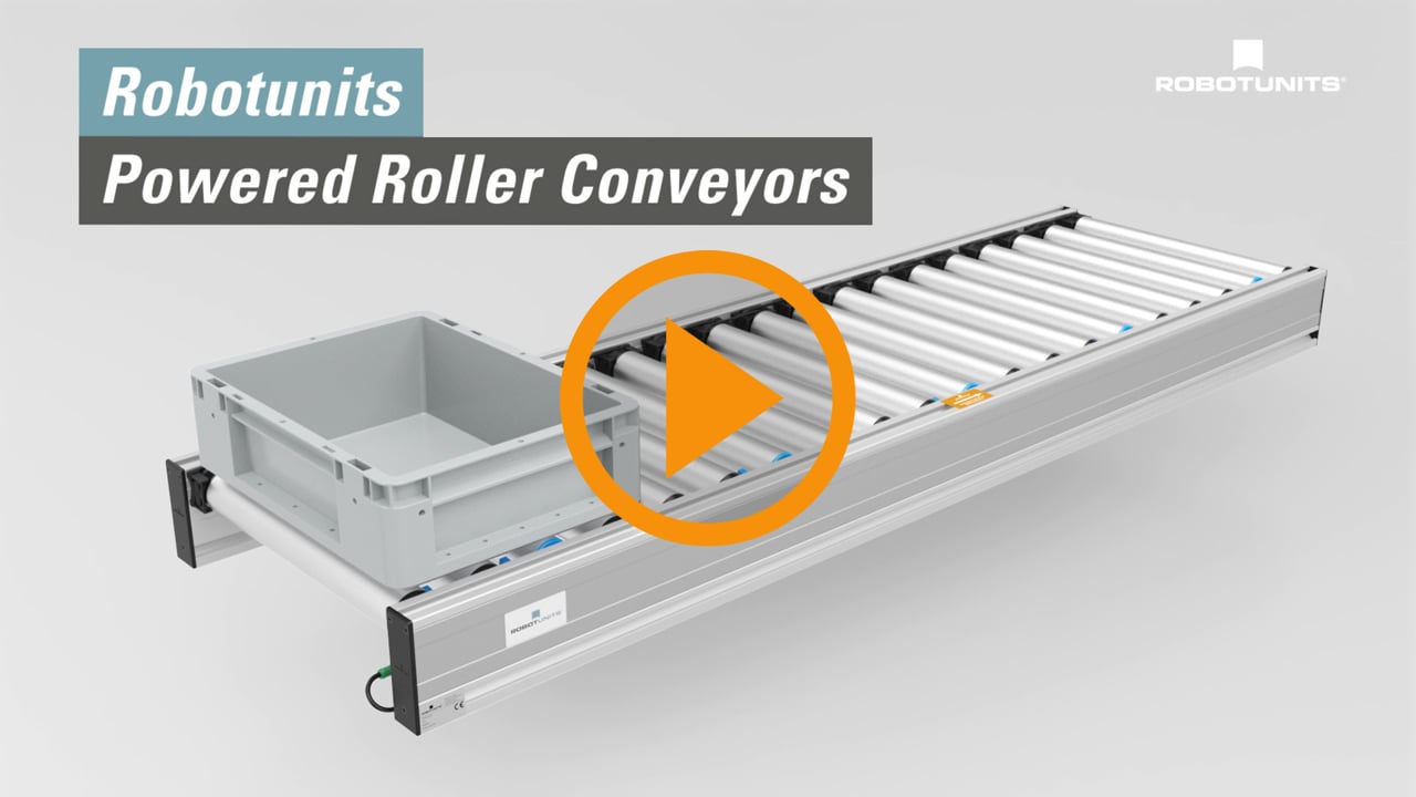 Powered Roller Conveyors | Robotunits