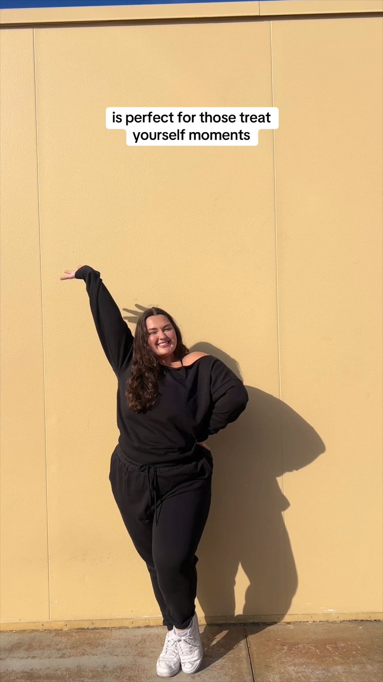Year Round Terry Off Shoulder Sweatshirt - Yitty
