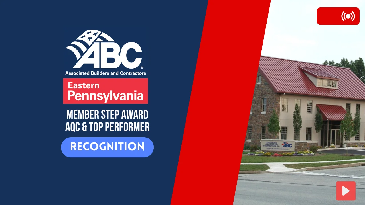 ABC ページ Chapter Video Updates - ABC Eastern PA Chapter