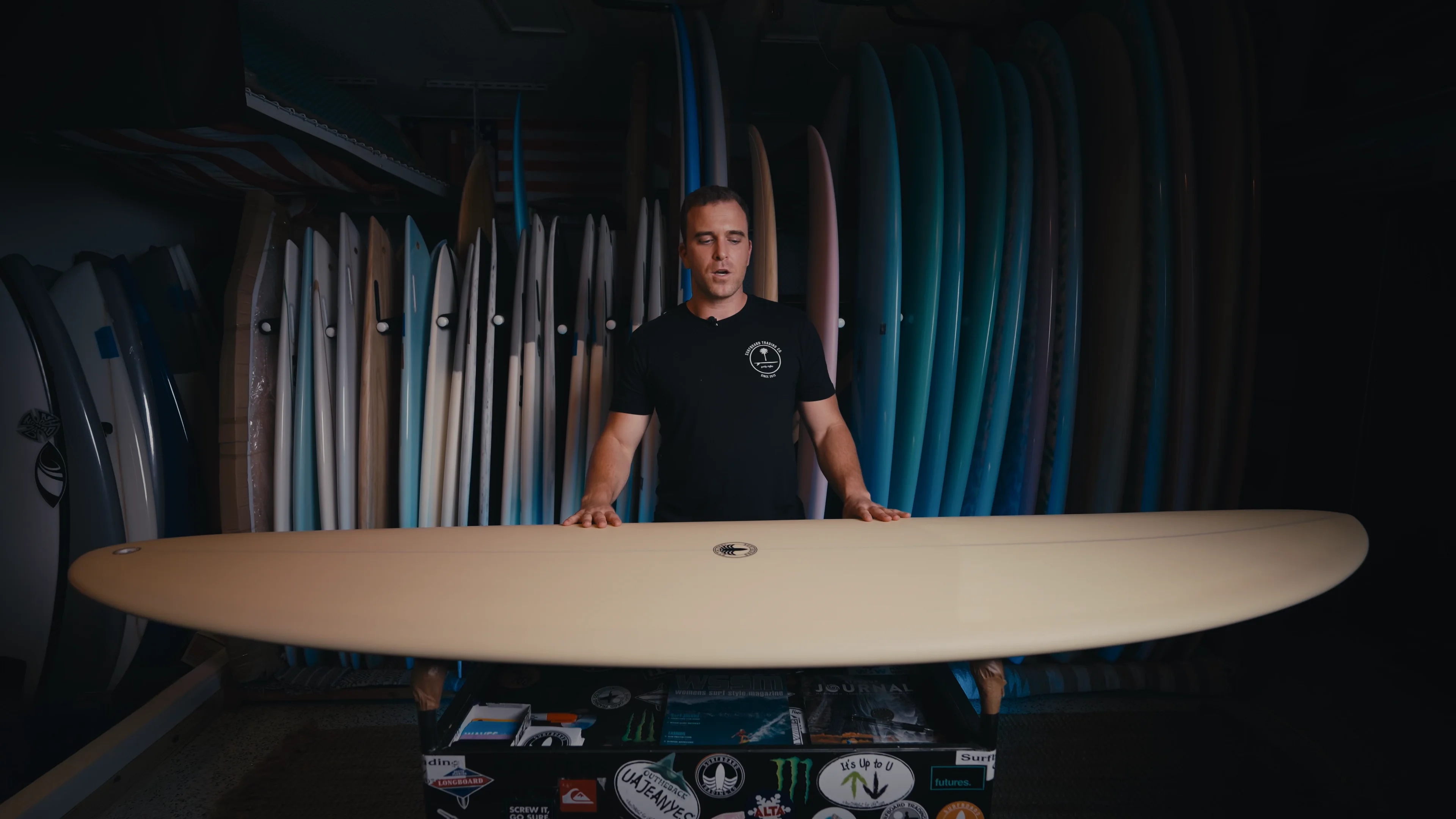 ANY DAY Mid Length Surfboard – Hot Pink EPS – Surfboard Trading Co.