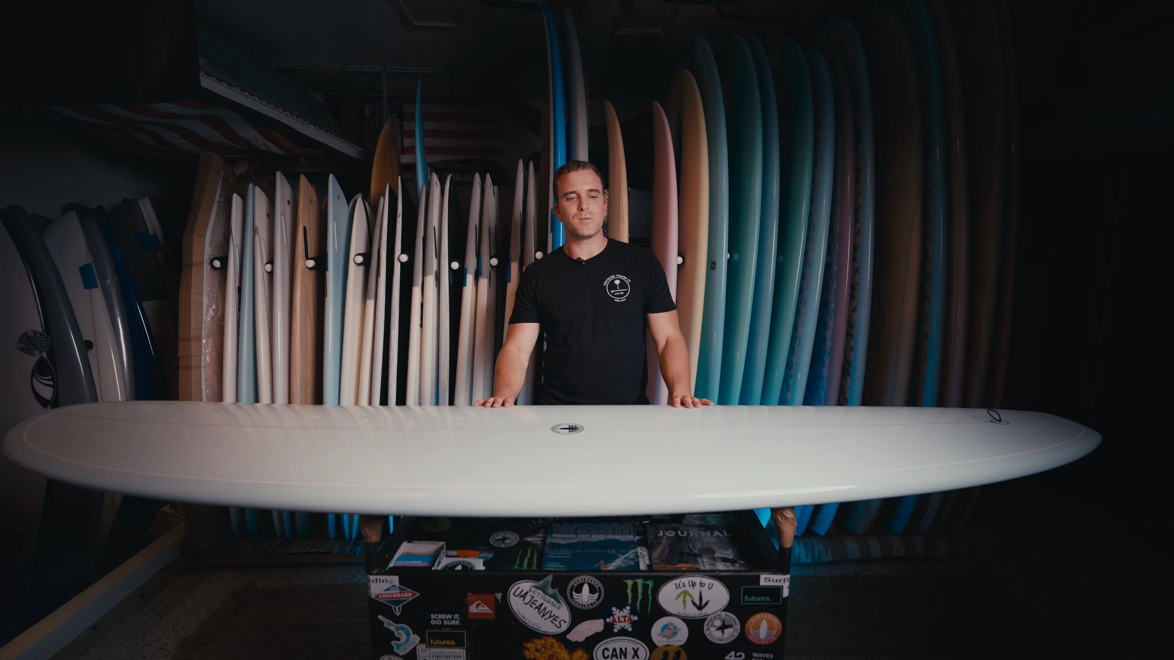 The Baby Log Mid / Longboard – Sea Foam – Surfboard Trading Co