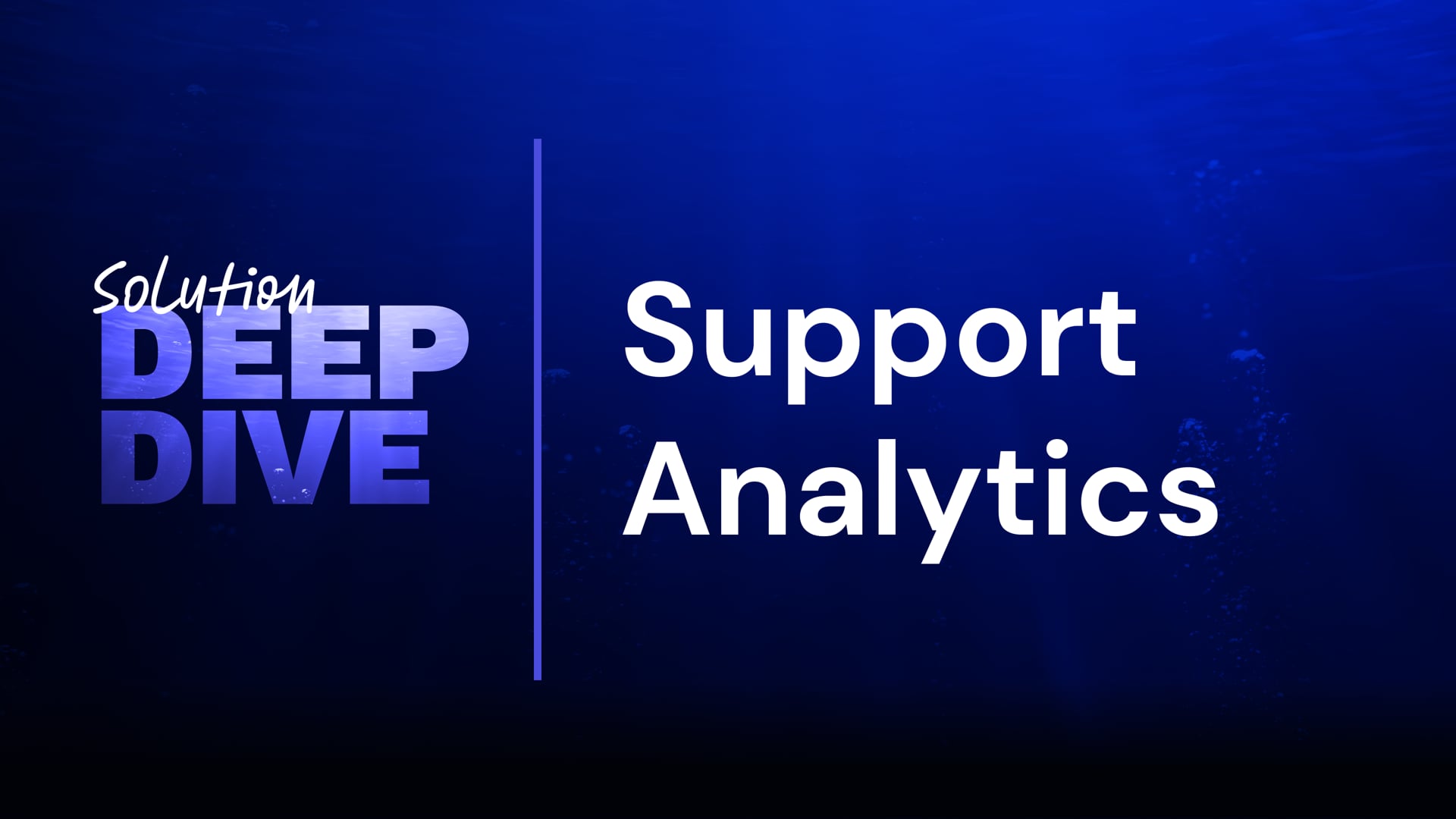 Support Analytics: Getting Truly Proactive