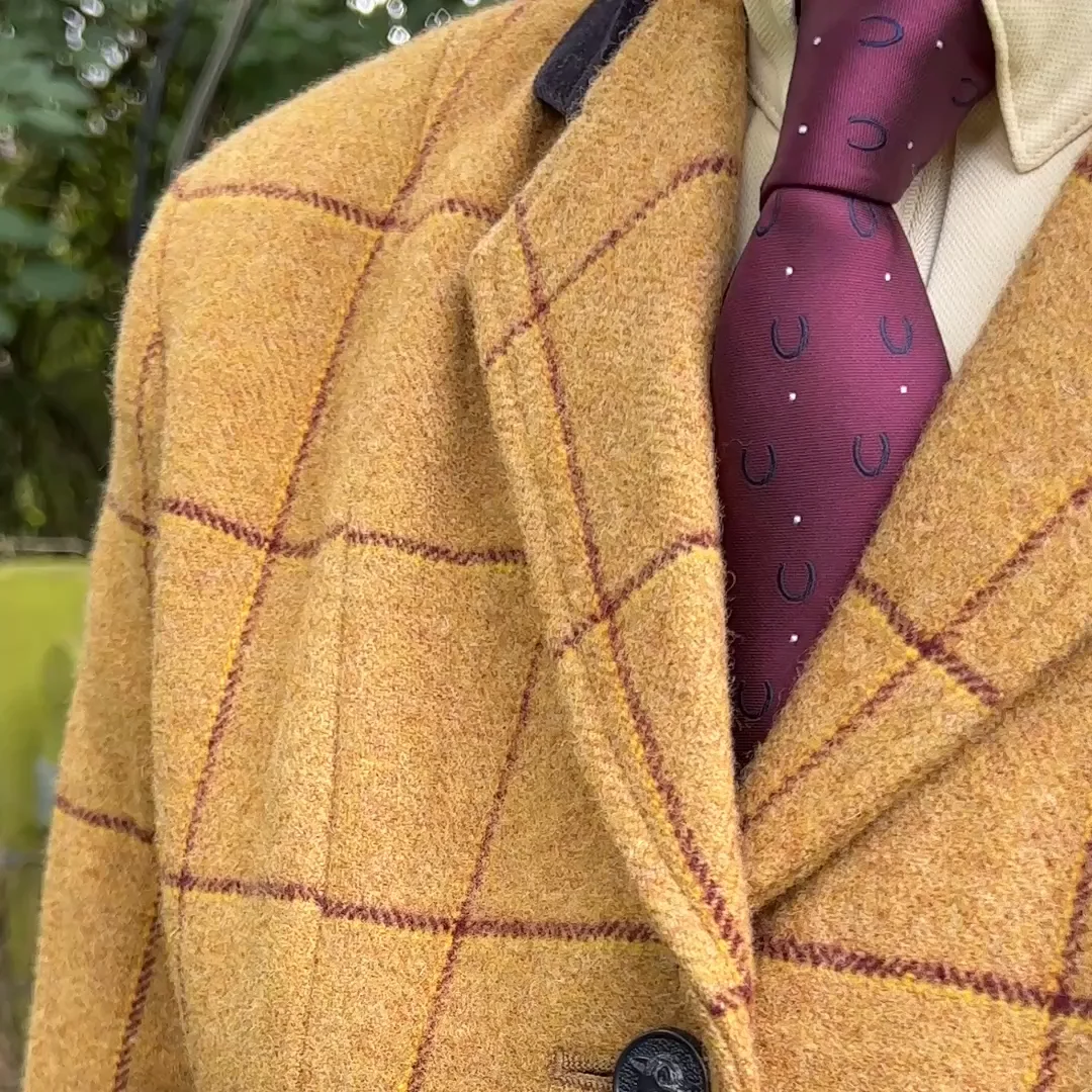 Wheatley Deluxe Tweed Riding Jacket - Equetech
