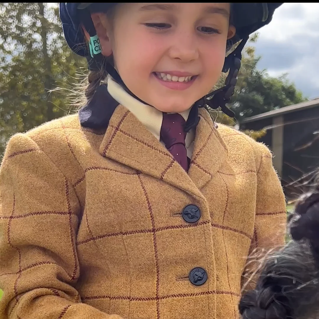 Junior Wheatley Deluxe Tweed Riding Jacket Equetech