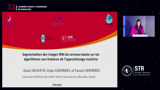 Segmentation des images IRM du cerveau basée  sur les algorithmes non linéaires de l'apprentissage machine