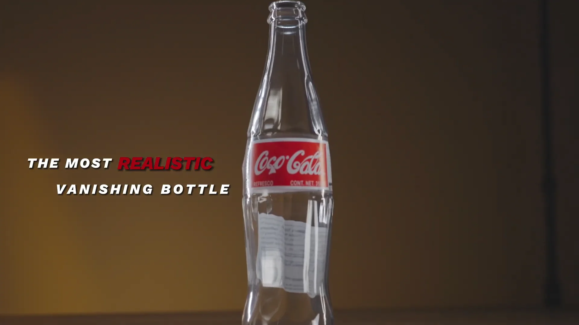 Ultimate Vanishing Bottle (Coke) by Henry Harrius & Nielsen Magic