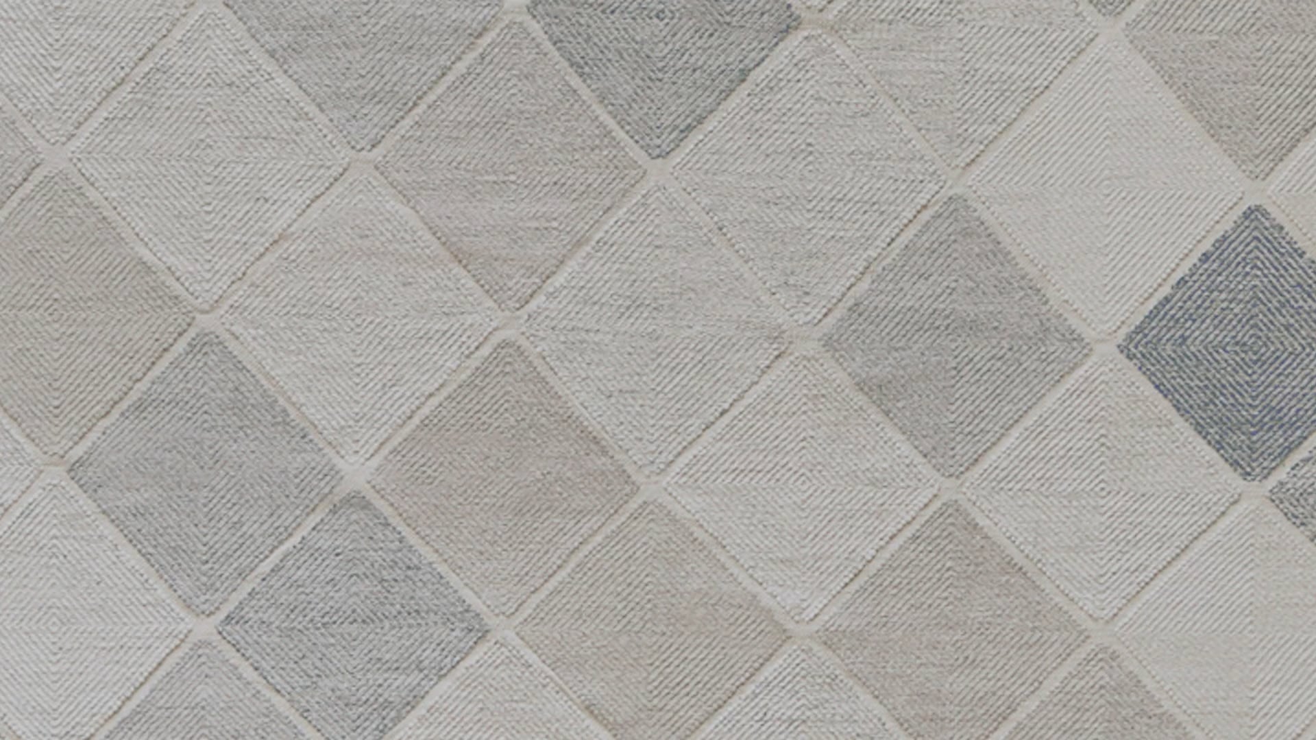 Mansour Modern Wool Swedish Inspired Handwoven Rug