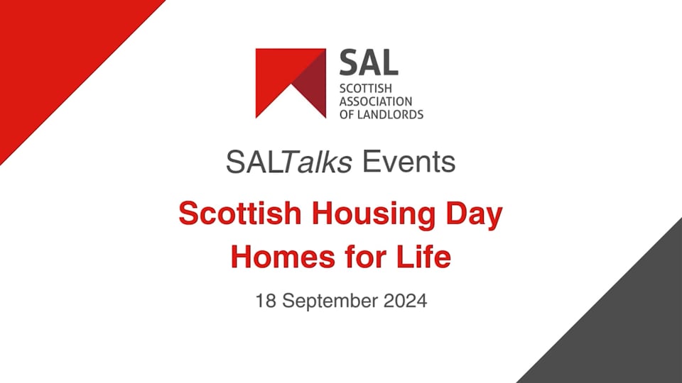 SALTalks on Scottish Housing Day – Homes for Life