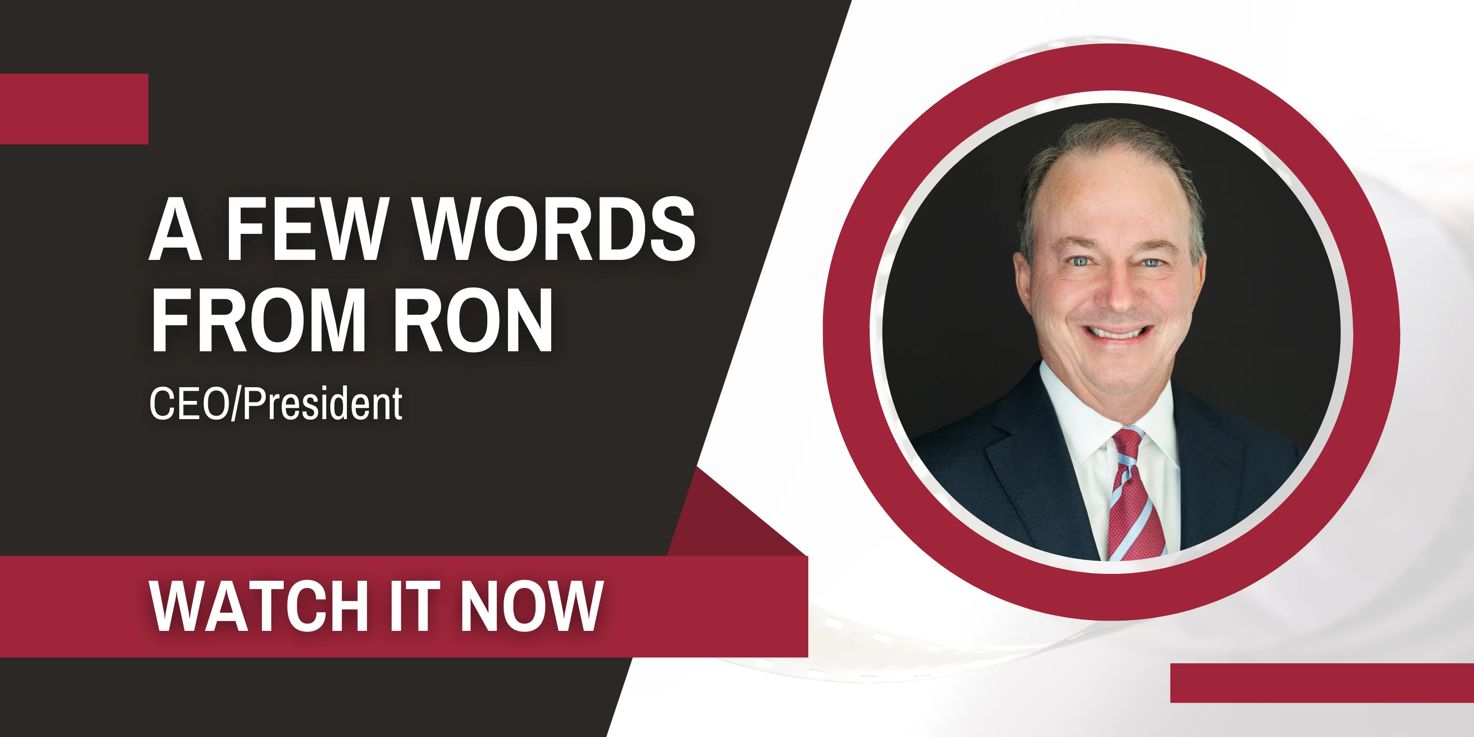 A Few Words From Ron