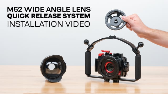 Backscatter M52 Wide Angle Lens Quick Release Installation Guide