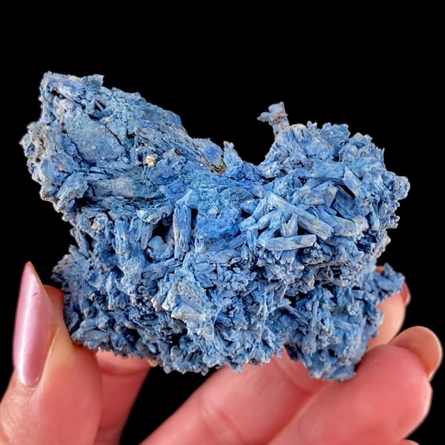 Shattuckite pseudomorph after Malachite (RARE locality specimen)