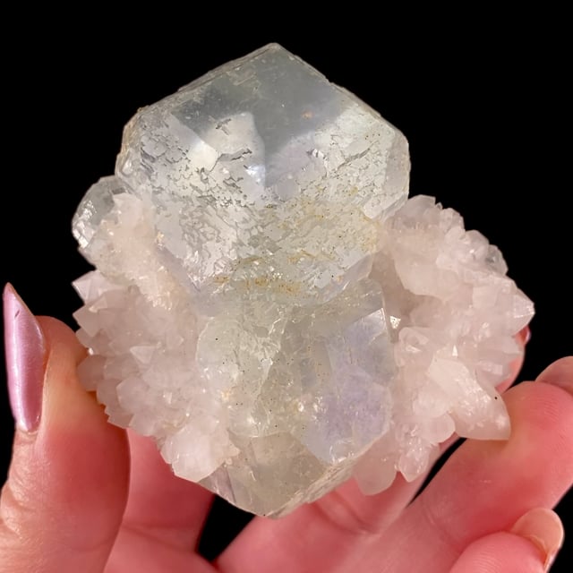 Fluorite with Quartz