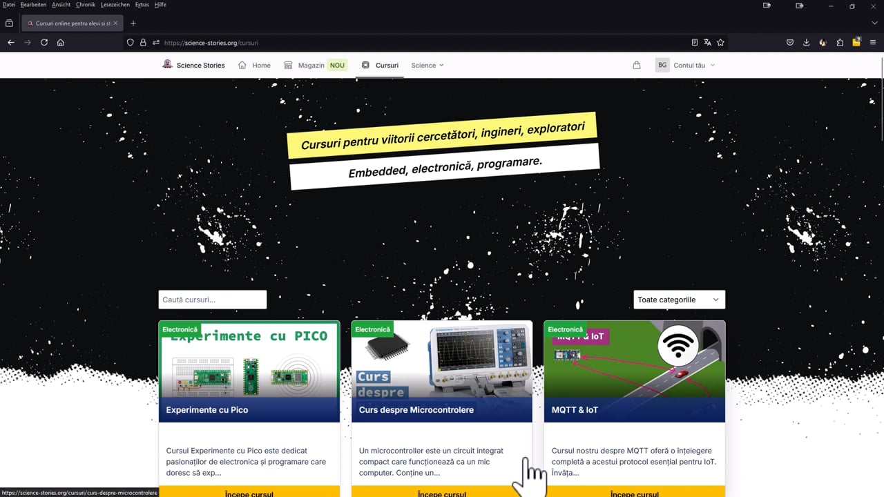 Desenarea de linii pe display cu algoritmul Bresenham