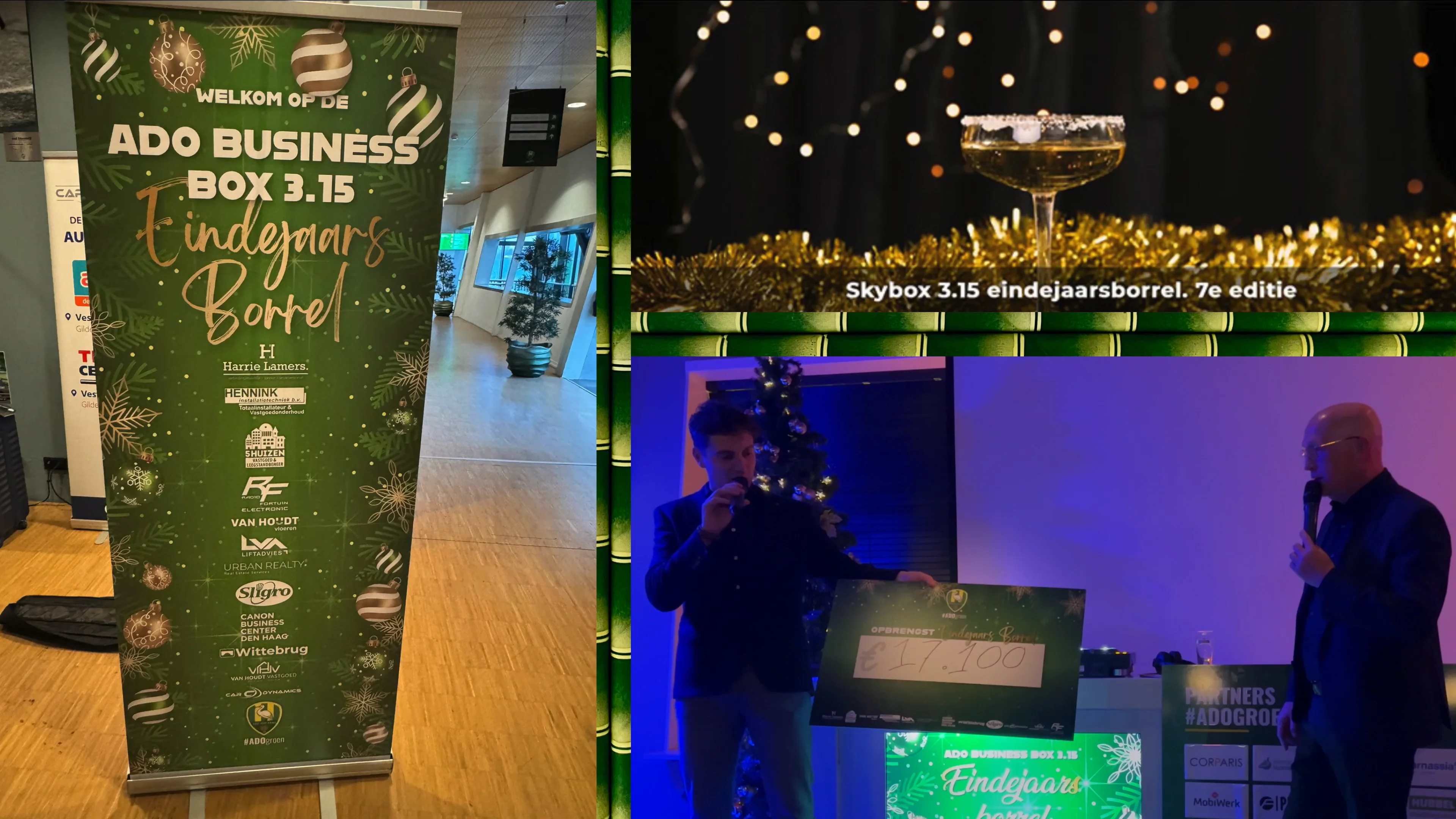 ADO business Box 3.15 Eindejaars Borrel
