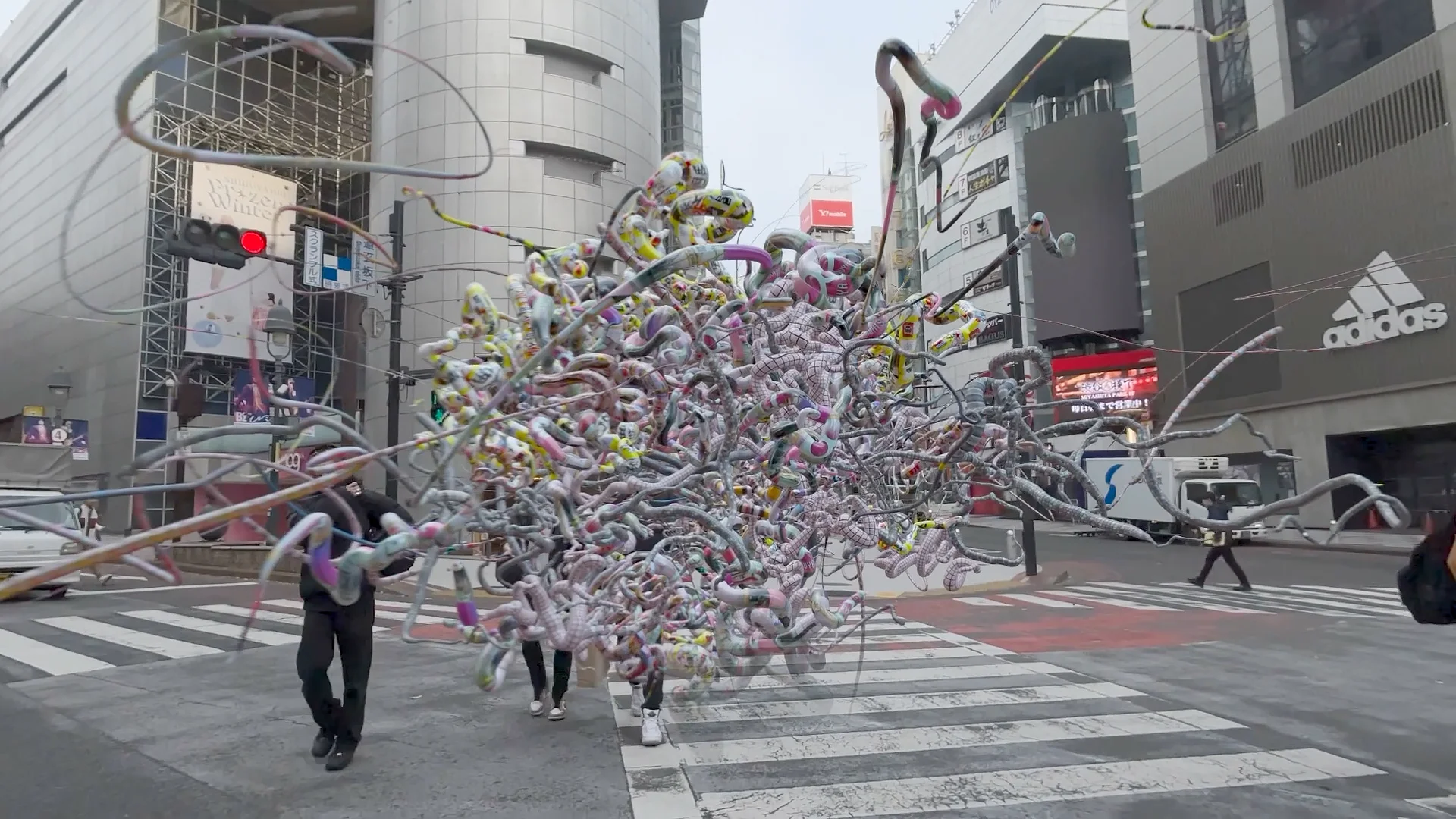 Drawing on Space: Shibuya