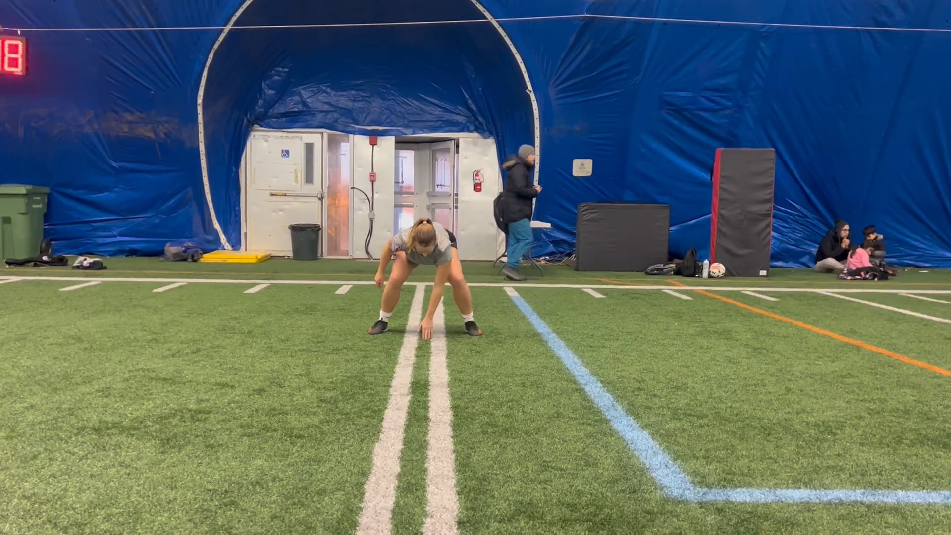 Watch marilou beland's 5-10-5 Agility: 4.64 seconds