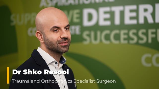 Meet our Alumni: Dr Shko Resool