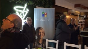 Alternativa x L'Escala celebra un esmorzar de Nadal en agraiment als seus votants