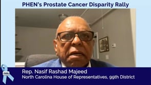 Early detection screening can save lives from prostate cancer, says Rep. Nasif Majeed from North Carolina