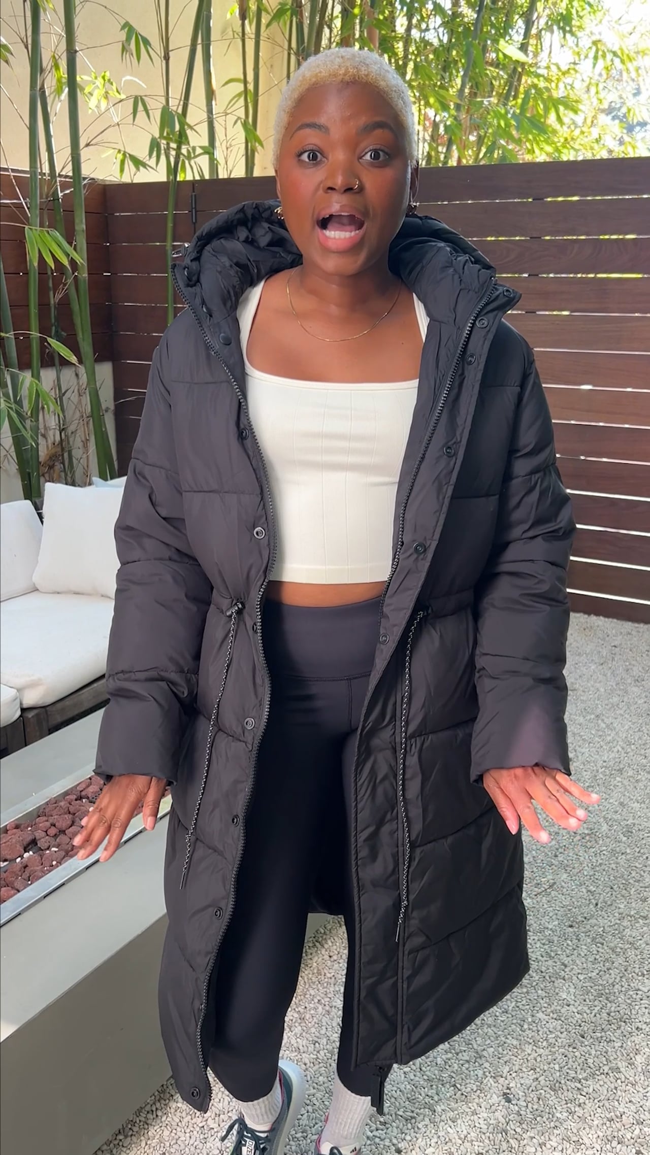 Essential Long Puffer - Fabletics Canada