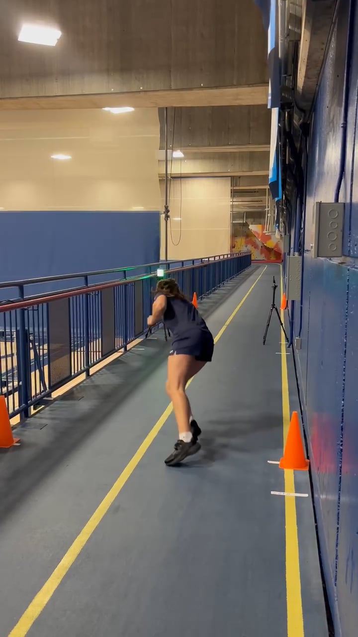 Watch PurpleShift athlete's 5-10-5 Agility: 5.08 seconds