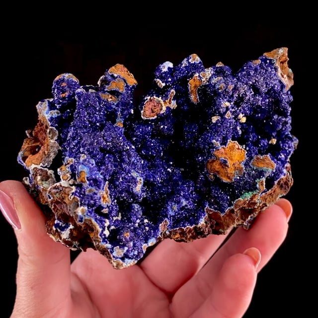 Azurite (rare locality specimen) (recent find)