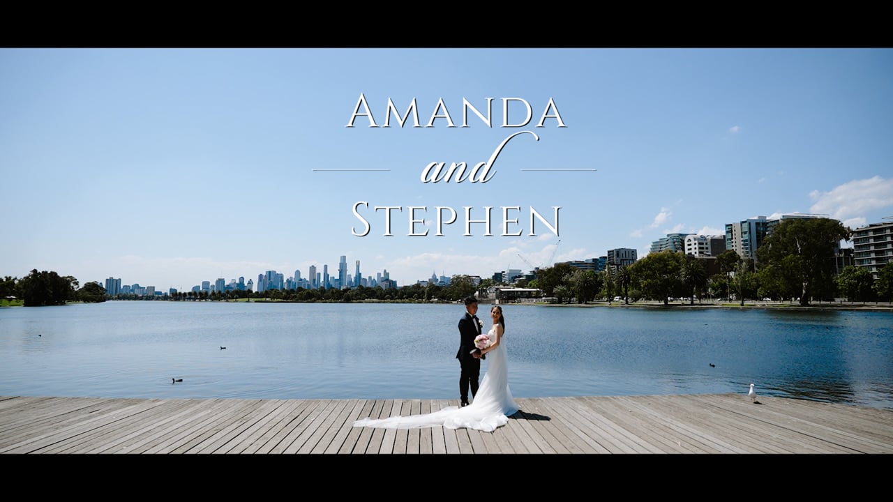 Meadowbank Estate Wedding Video, Melbourne - Amanda and Stephen