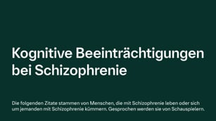 Im Video erfahren Sie, wie Boehringer Ingelheim gezielt die Herausforderungen bei der Behandlung psychischer Erkrankungen angeht, um Betroffenen mehr soziale Interaktion und das Wiedererlangen von Alltagskompetenzen zu ermöglichen.