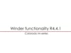 Winder functionality User video